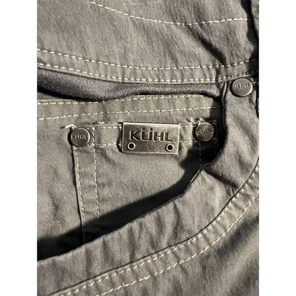 Kuhl Men's Cargo Pants Green Size 38 x 30 Straight Leg Casual 32 Inseam - Picture 3 of 16